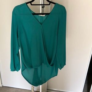 Lush green blouse